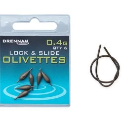 Coarse Drennan Lock & Slide Olivettes 21 Coarse Drennan Lock & Slide Olivettes