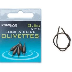 Coarse Drennan Lock & Slide Olivettes 22 Coarse Drennan Lock & Slide Olivettes