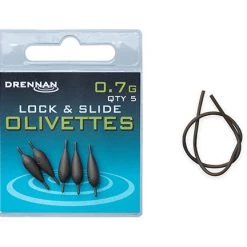 Coarse Drennan Lock & Slide Olivettes 24 Coarse Drennan Lock & Slide Olivettes