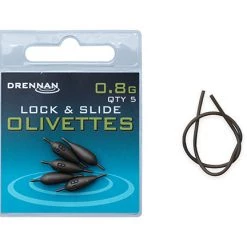 Coarse Drennan Lock & Slide Olivettes 25 Coarse Drennan Lock & Slide Olivettes