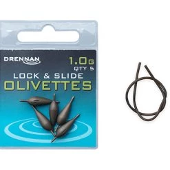 Coarse Drennan Lock & Slide Olivettes 30 Coarse Drennan Lock & Slide Olivettes