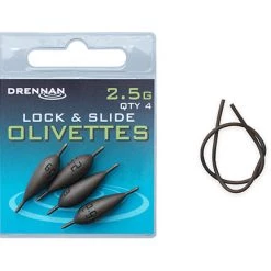 Coarse Drennan Lock & Slide Olivettes 31 Coarse Drennan Lock & Slide Olivettes