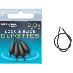 Coarse Drennan Lock & Slide Olivettes 32 Coarse Drennan Lock & Slide Olivettes