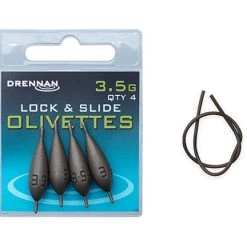 Coarse Drennan Lock & Slide Olivettes 33 Coarse Drennan Lock & Slide Olivettes