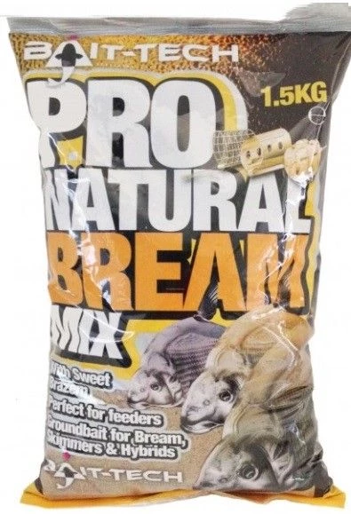 Bait Tech Pro Natural Range 1.5kg Groundbait 4 Bait Tech Pro Natural Range 1.5kg Groundbait