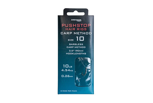 Drennan Pushstop Hair Rigs – Carp Method Coarse 1 Drennan Pushstop Hair Rigs – Carp Method Coarse