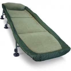NGT Classic Bed - 6 Leg Bed Chair Fleece Lined With Recliner And Pillow Beds & Chairs