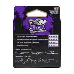 Berkley Sick 100% Fluorocarbon Leader Line - 50m Spool Predator