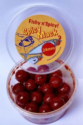 Catfish-Pro Ltd Predator Catfish Pro Spicy Mack 24mm Tub 1 Catfish-Pro Ltd Predator Catfish Pro Spicy Mack 24mm Tub