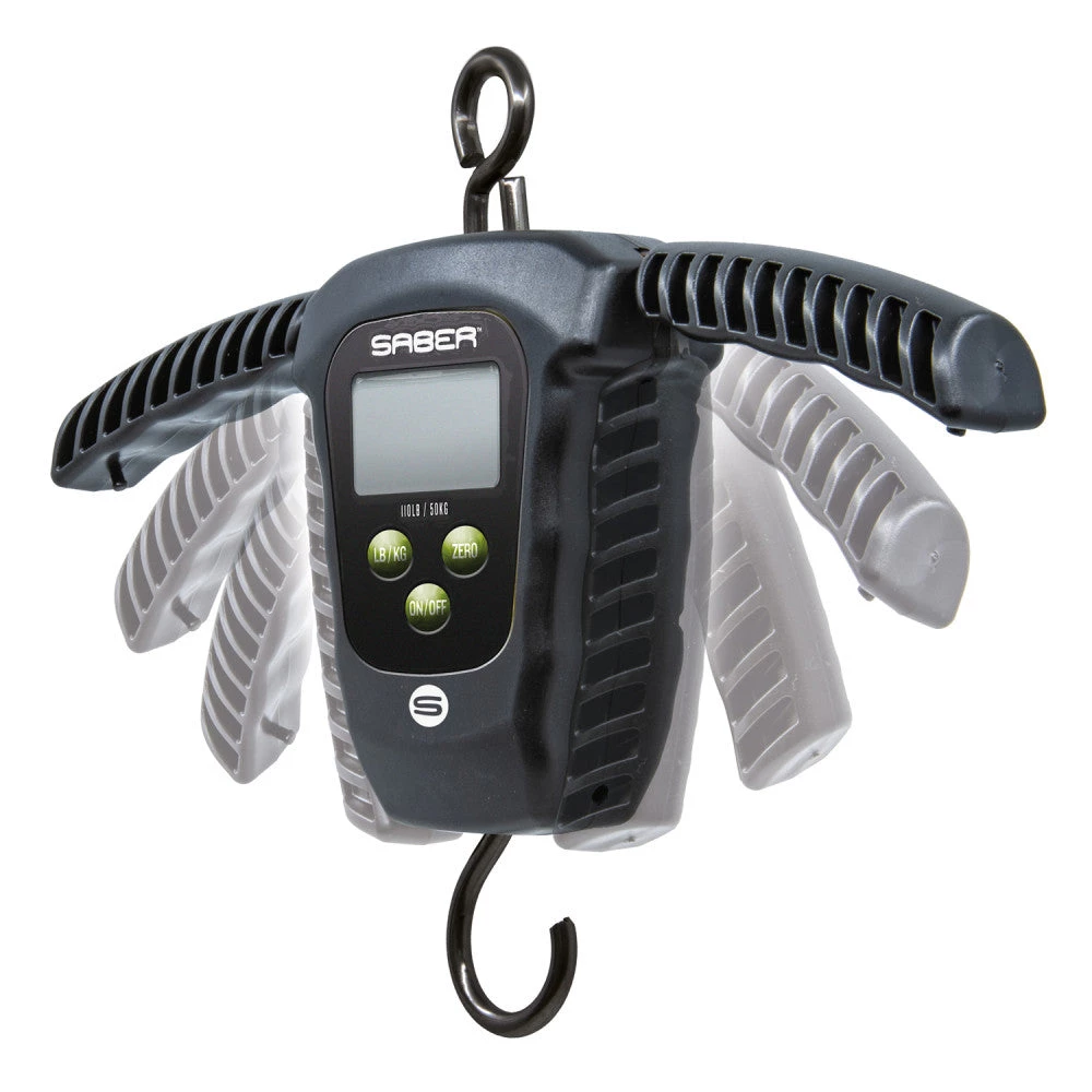 Saber Tackle Saber Digital Folding Scales 2 Saber Tackle Saber Digital Folding Scales