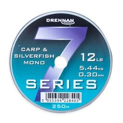 Coarse Drennan Series 7 Carp & Silverfish Mono 100m & 250m