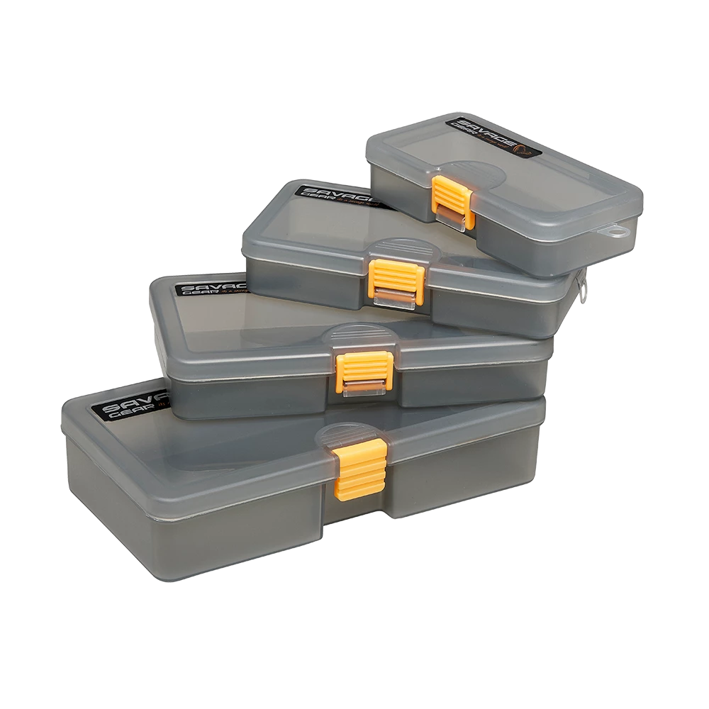 Predator SAVAGE GEAR LUREBOX 1 SMOKE COMBI KIT 3PCS 13.8X7.7X3.1CM 2 Predator SAVAGE GEAR LUREBOX 1 SMOKE COMBI KIT 3PCS 13.8X7.7X3.1CM