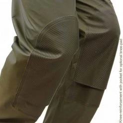 Apparel Vass Tackle Team Vass 175 Unlined Bib & Brace/Salopettes ‘Edition 4’ Waterproof/Breathable Col: Khaki