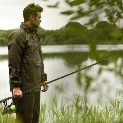 Apparel Vass Tackle Team Vass 175 Unlined Bib & Brace/Salopettes ‘Edition 4’ Waterproof/Breathable Col: Khaki