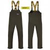 Apparel Vass Tackle Team Vass 175 Unlined Bib & Brace/Salopettes ‘Edition 4’ Waterproof/Breathable Col: Khaki