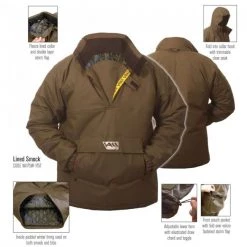 Vass Tackle Team Vass 175 Winter Lined Smock Khaki Edition Apparel 35 Vass Tackle Team Vass 175 Winter Lined Smock Khaki Edition Apparel