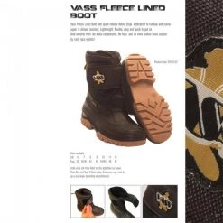 Vass Tackle Vass Fleece Lined Fishing Boot Apparel 15 Vass Tackle Vass Fleece Lined Fishing Boot Apparel