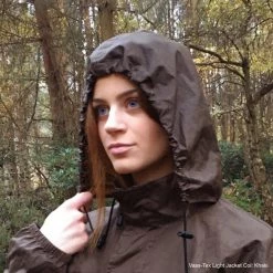 Vass Tackle Vass-Tex ‘Light’ Packaway Jacket And Trouser Set KHAKI