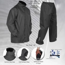 Vass Tackle Vass-Tex ‘Light’ Packaway Jacket And Trouser Set KHAKI