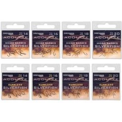 Drennan Acolyte Silverfish Hooks Coarse